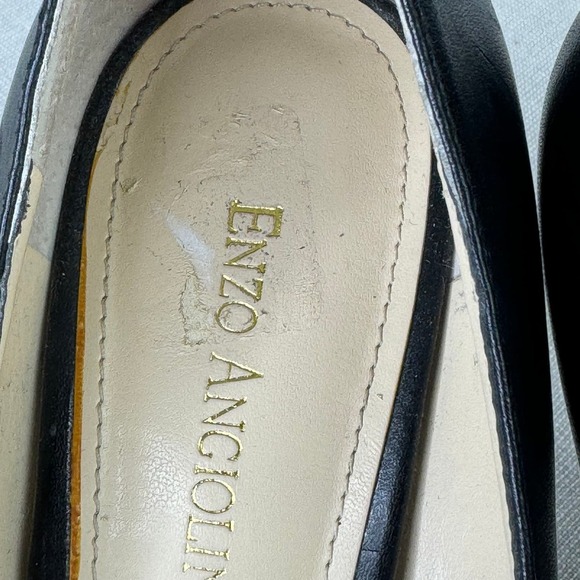 Enzo Angiolini Demario peep toe platform heels - Picture 5 of 12